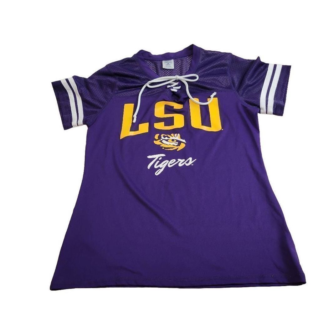 Rivalry Threads LSU Tigers fitted shirt M8/10